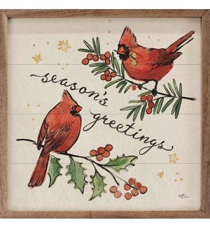 Christmas Lovebirds X Branch By Janelle Penner
